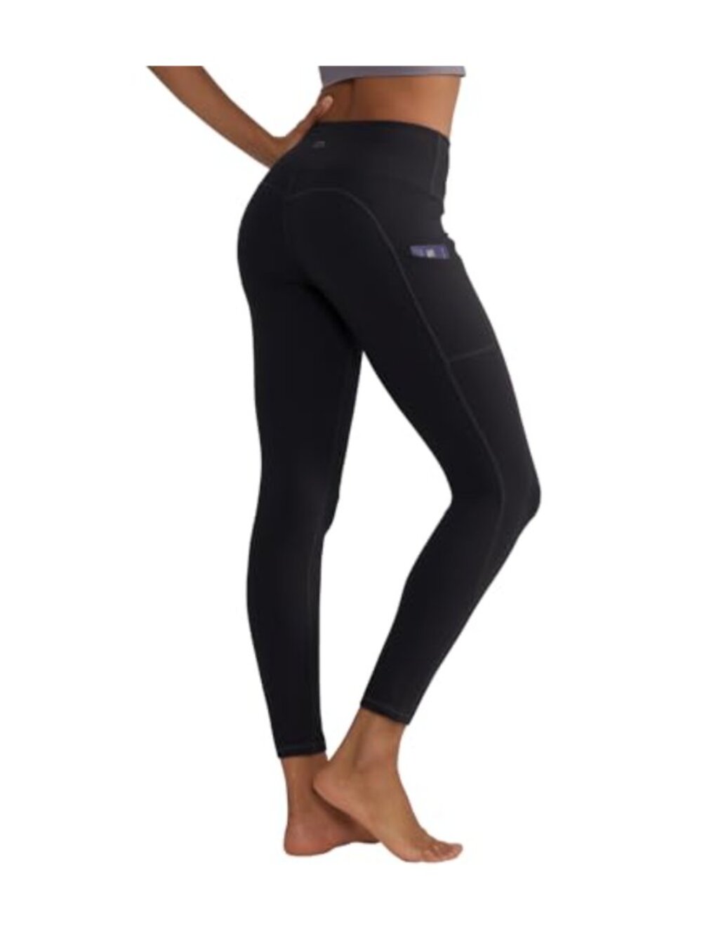 High Waisted Yoga Leggings with Pockets, Tummy Control, Non-See-Through Workout